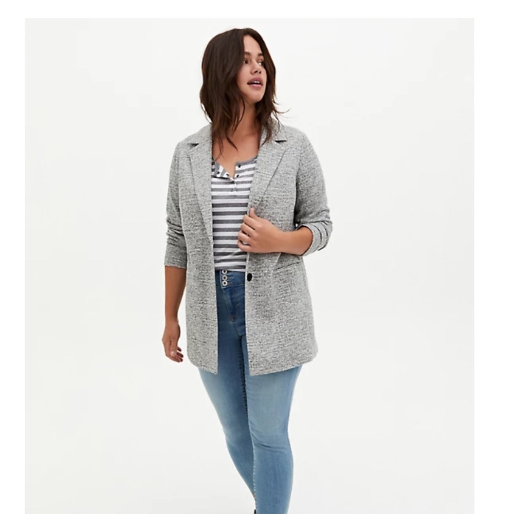 BNWT Longline Boyfriend Blazer